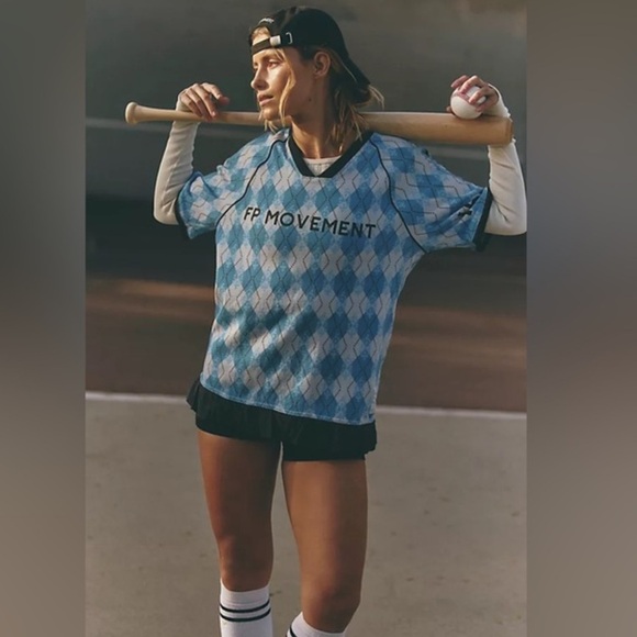 Free People Tops - Free people baseline printed shirt size small NWOT